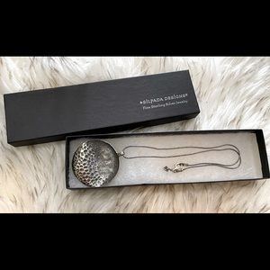 Silpada N1496 Hammered Sterling Silver Necklace